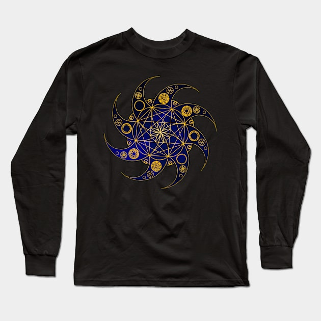 Golden Transitions Long Sleeve T-Shirt by ElviraDraat